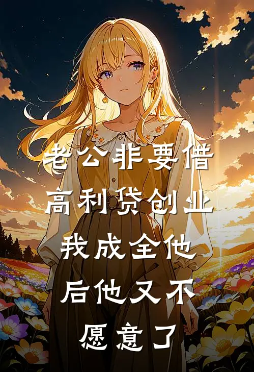 老公非要借高利贷创业，我成全他后他又不愿意了