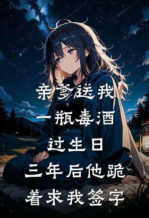 亲爹送我一瓶毒酒过生日，三年后他跪着求我签字