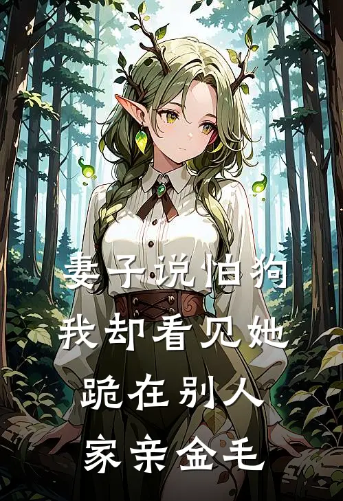 妻子说怕狗，我却看见她跪在别人家亲金毛