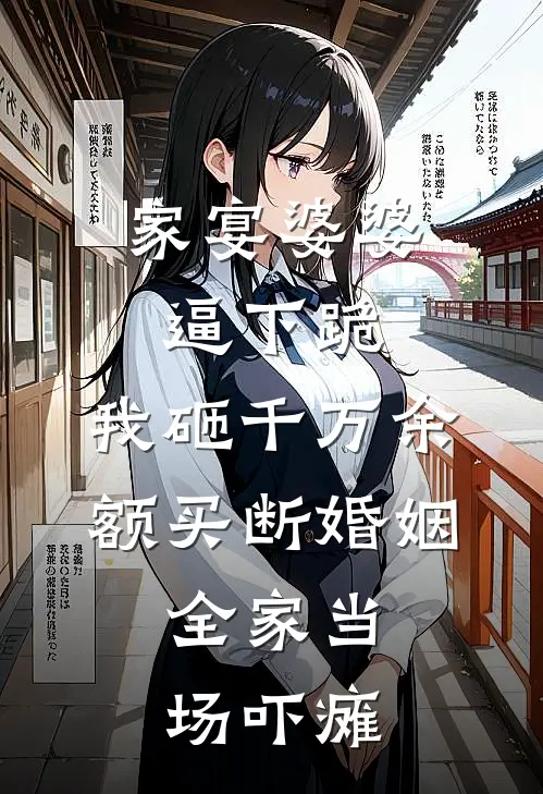 家宴婆婆逼下跪，我砸千万余额买断婚姻，全家当场吓瘫