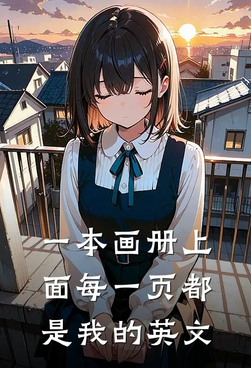 一本画册上面每一页都是我的英文