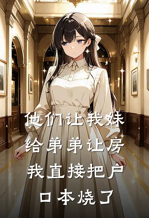 他们让我妹给弟弟让房，我直接把户口本烧了