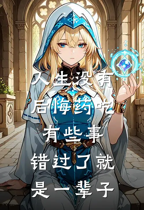 人生没有后悔药吃,有些事,错过了就是一辈子