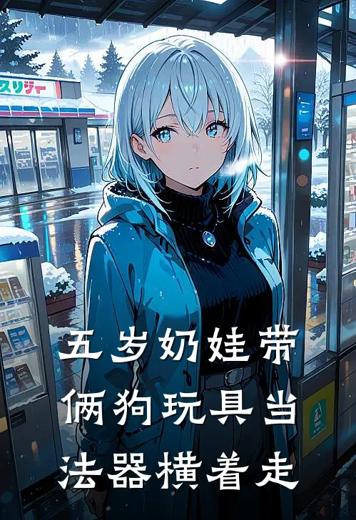 五岁奶娃带俩狗玩具当法器横着走