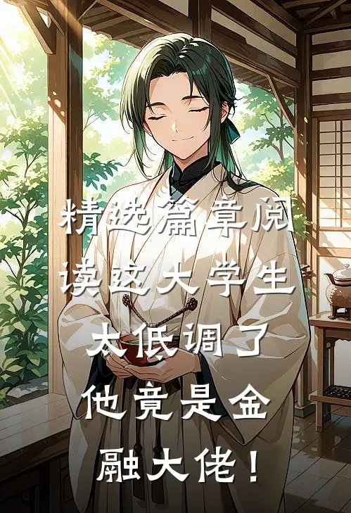 精选篇章阅读这大学生太低调了，他竟是金融大佬！