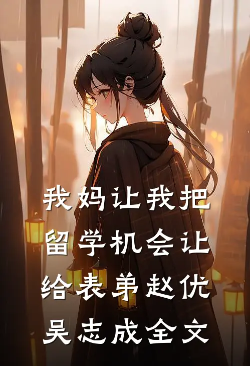 我妈让我把留学机会让给表弟赵优吴志成全文