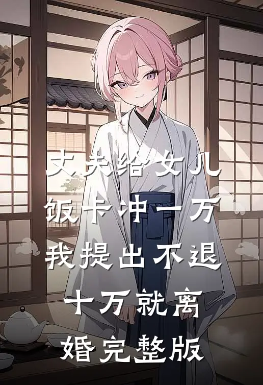 丈夫给女儿饭卡冲一万，我提出不退十万就离婚完整版