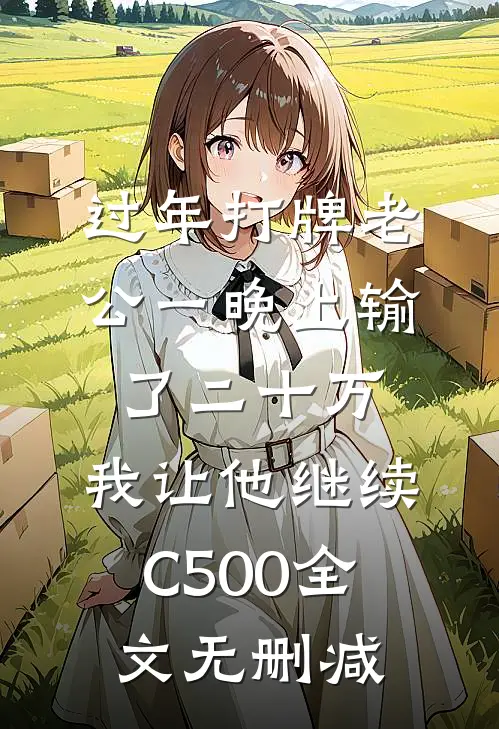 过年打牌老公一晚上输了二十万，我让他继续C500全文无删减