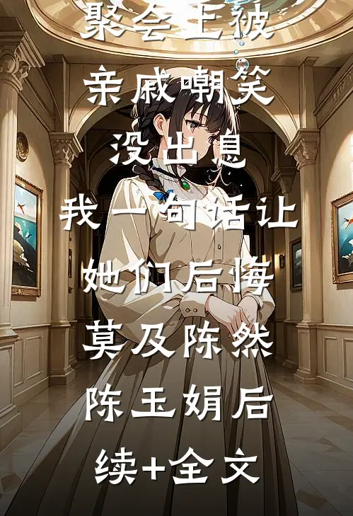 聚会上被亲戚嘲笑没出息，我一句话让她们后悔莫及陈然陈玉娟后续+全文