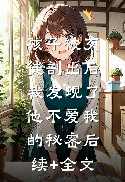 孩子被歹徒剖出后，我发现了他不爱我的秘密后续+全文