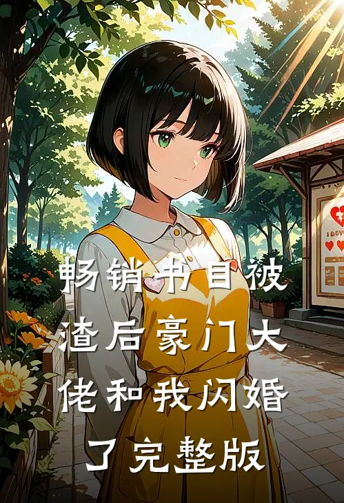 畅销书目被渣后豪门大佬和我闪婚了完整版