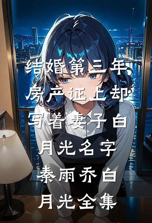 结婚第三年，房产证上却写着妻子白月光名字秦雨乔白月光全集